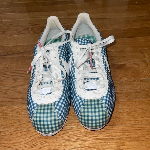 gingham nike cortez